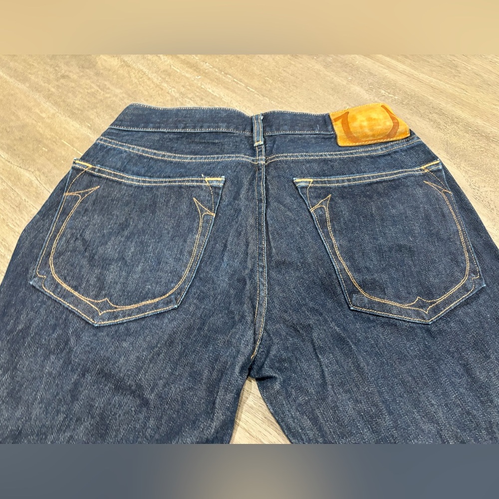 True Religion-Men's Relaxed Skinny Jean-No Flap-Dark Wash- Size 34